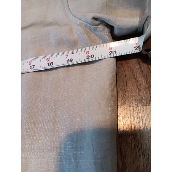 garnet hill Silk &‎ Linen Blazer & Wide Leg Pull On  Pants 8 Petite - Picture 9 of 15